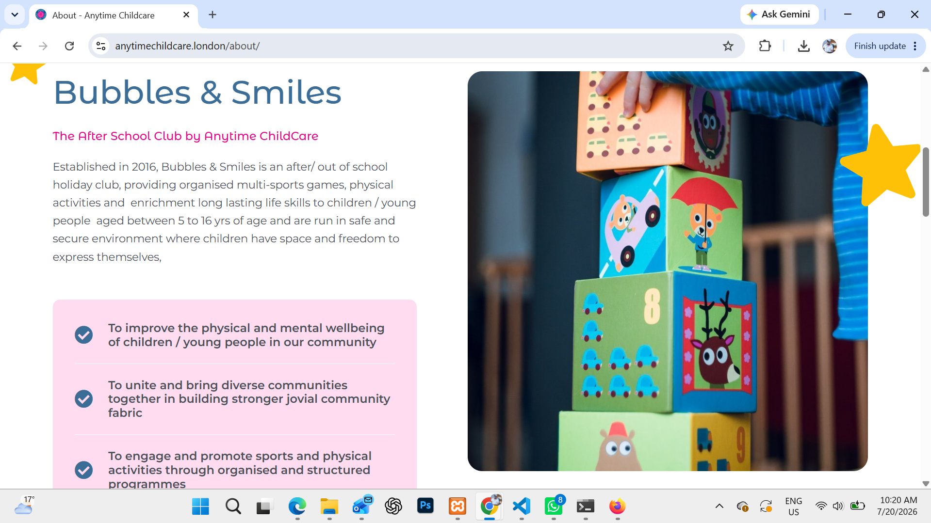 Anytime ChildCare London (School)